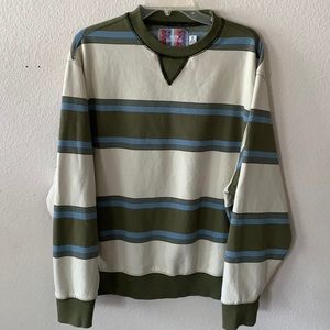 Urban Outfitters striped crewneck sweatshirt size M